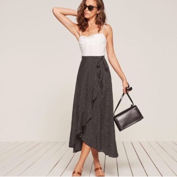 Reformation Dresses & Skirts - NWOT! Reformation Nellie Skirt in Polka Dot